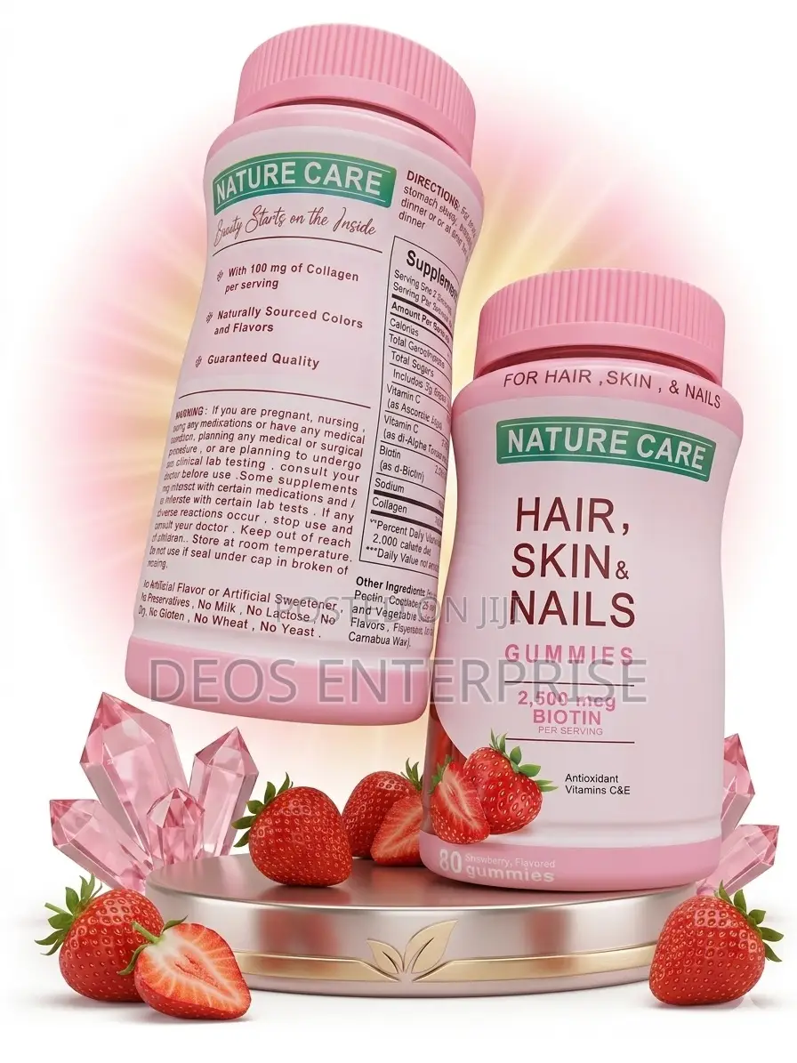 Vibrant Beauty Trio: Biotin Plus Vitamin C E