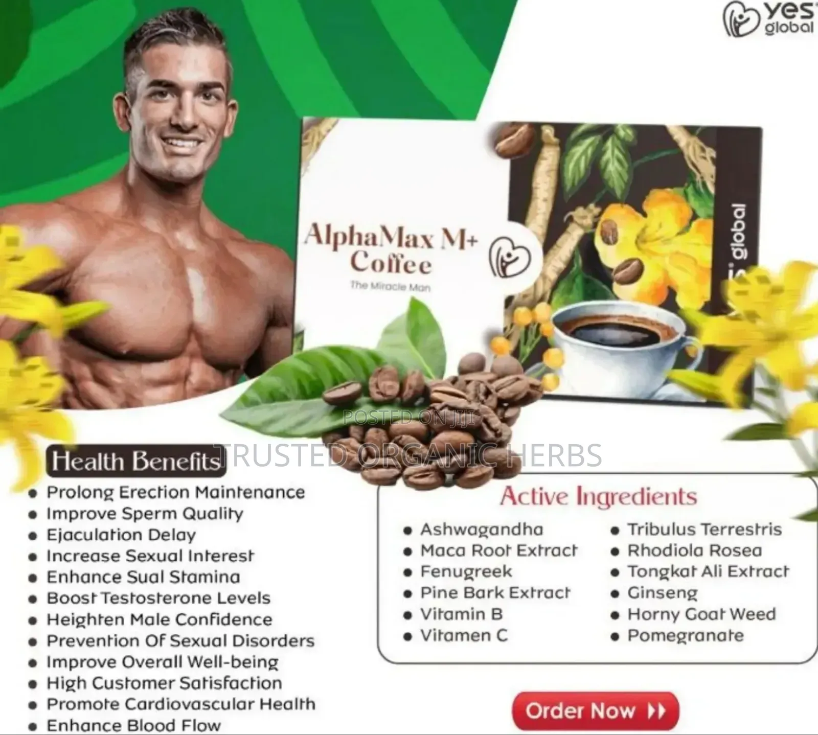 Alphamax M+ Coffee for Men
