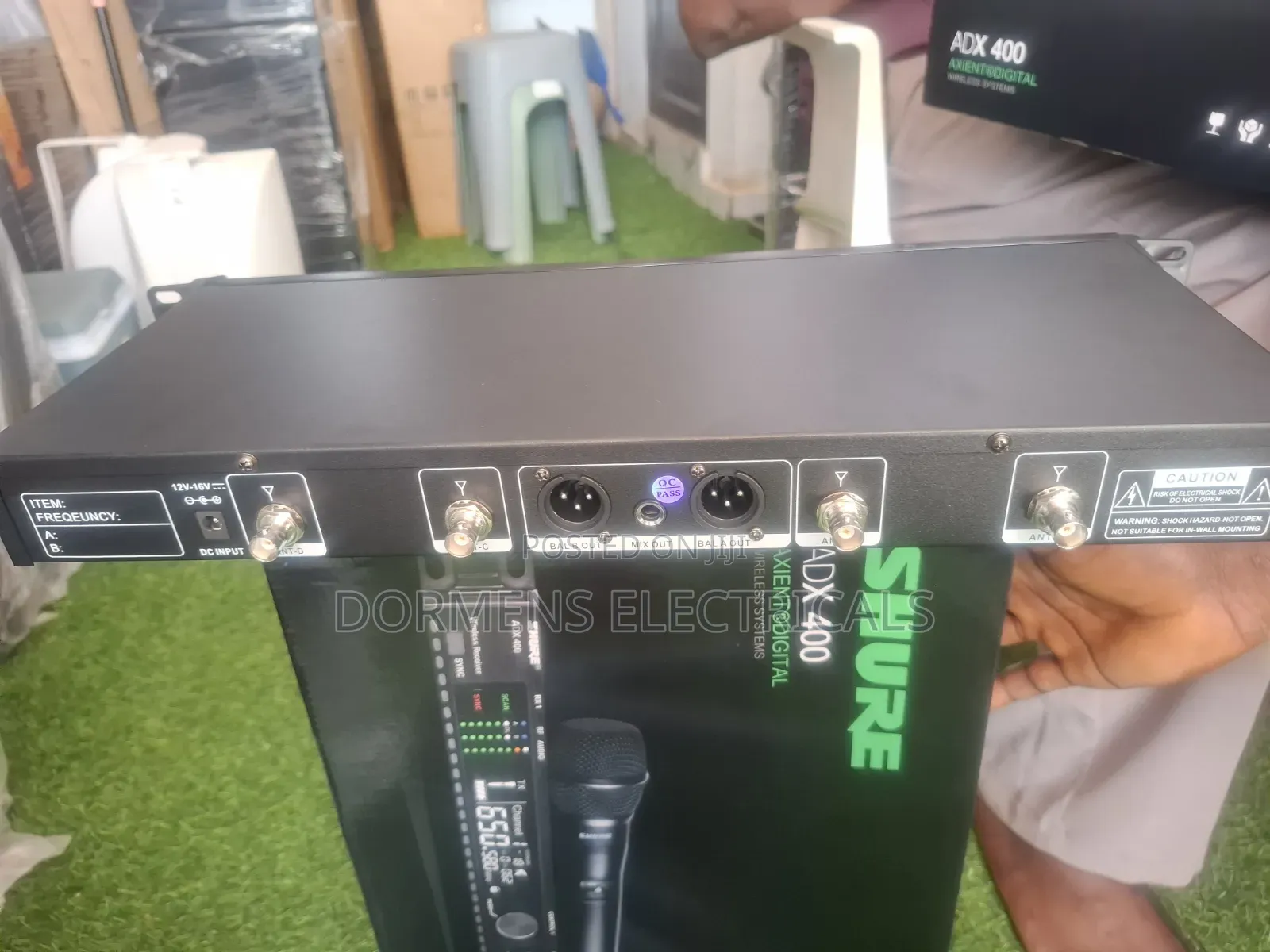 Shure Adx 400 Wireless Microphone