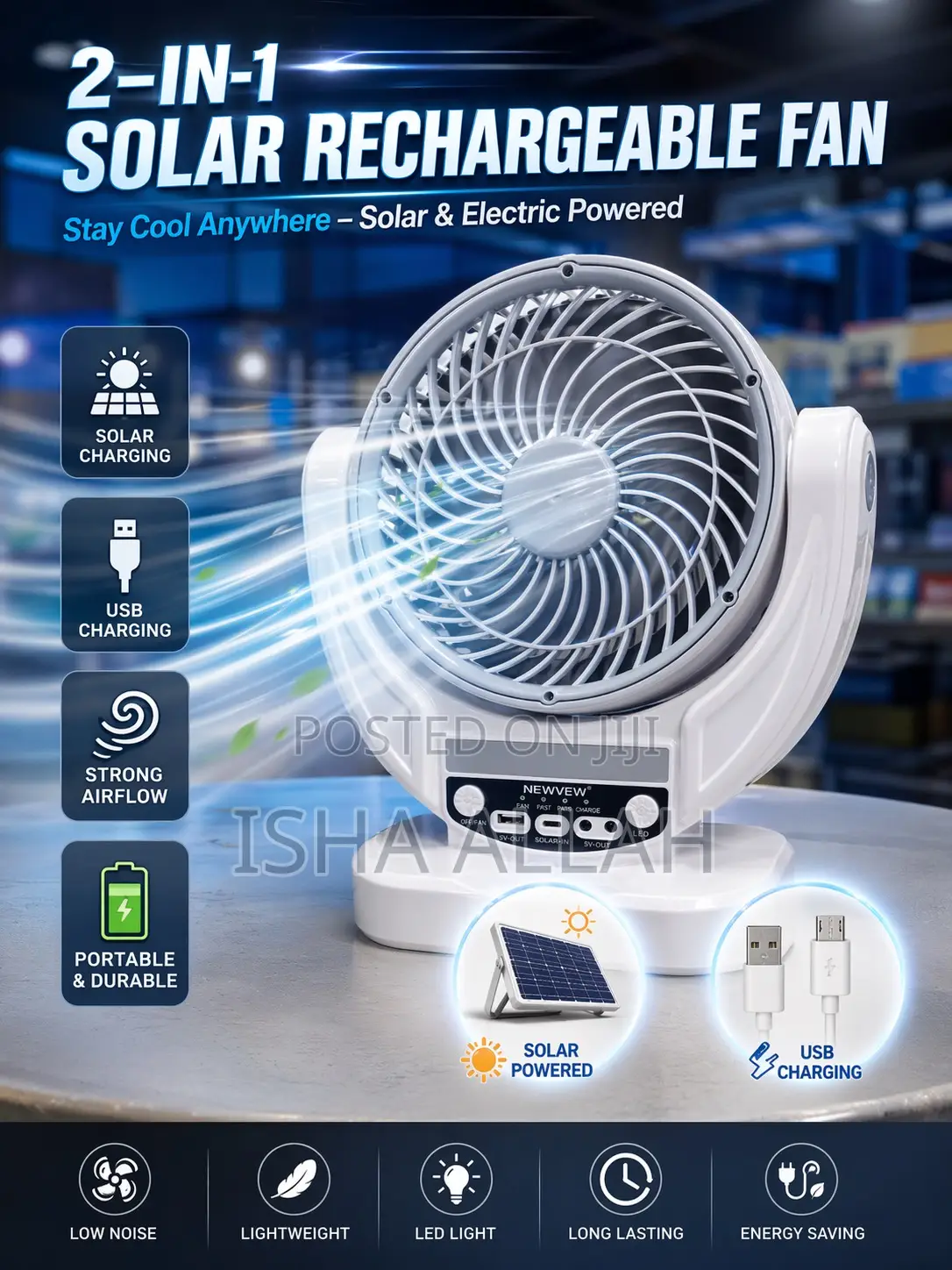 Solarbreeze Pro Fan