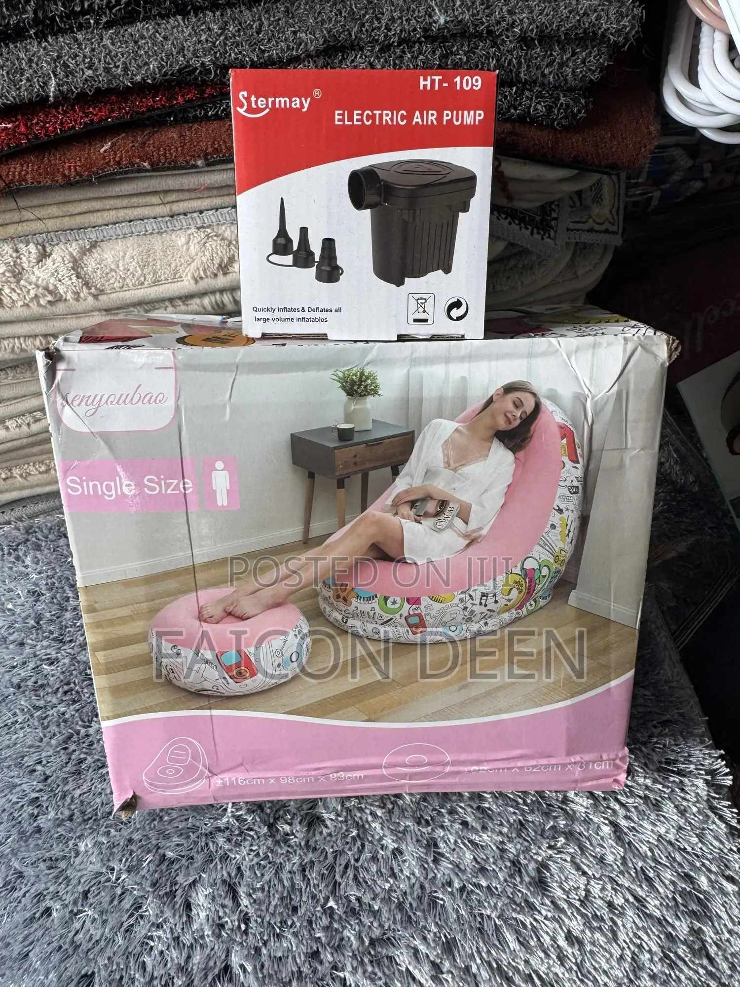 Grab Your Original Affordable Air Sofa Today Comes With A Free Pump