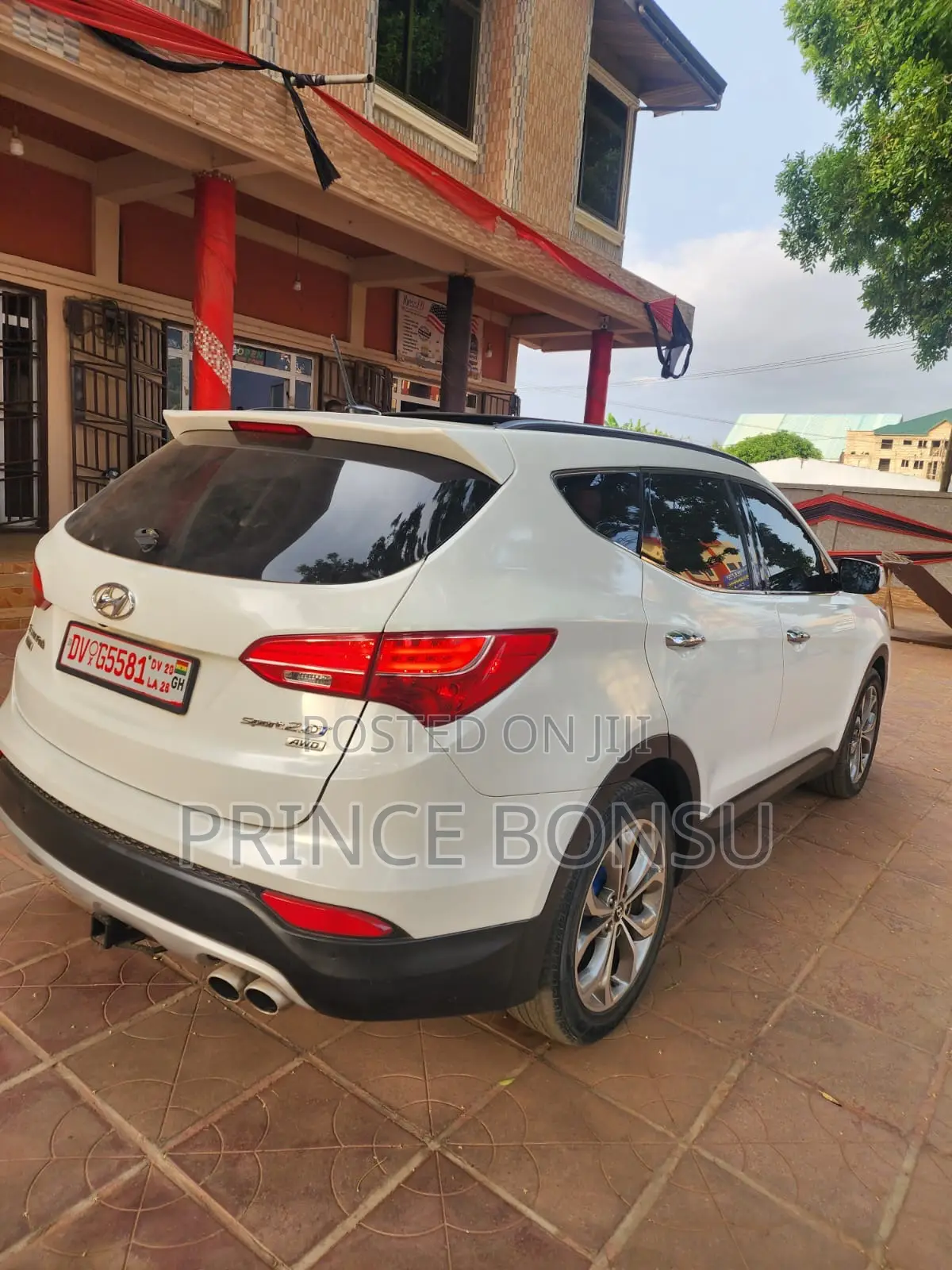 Hyundai Santa Fe 2016 White