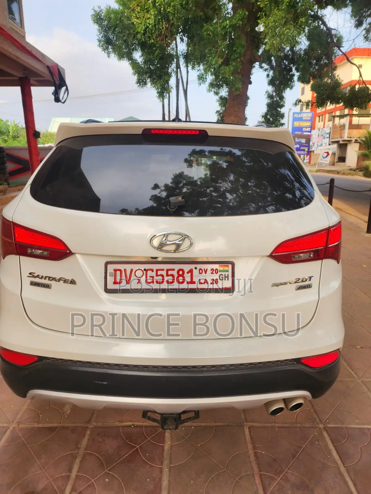 Hyundai Santa Fe 2016 White