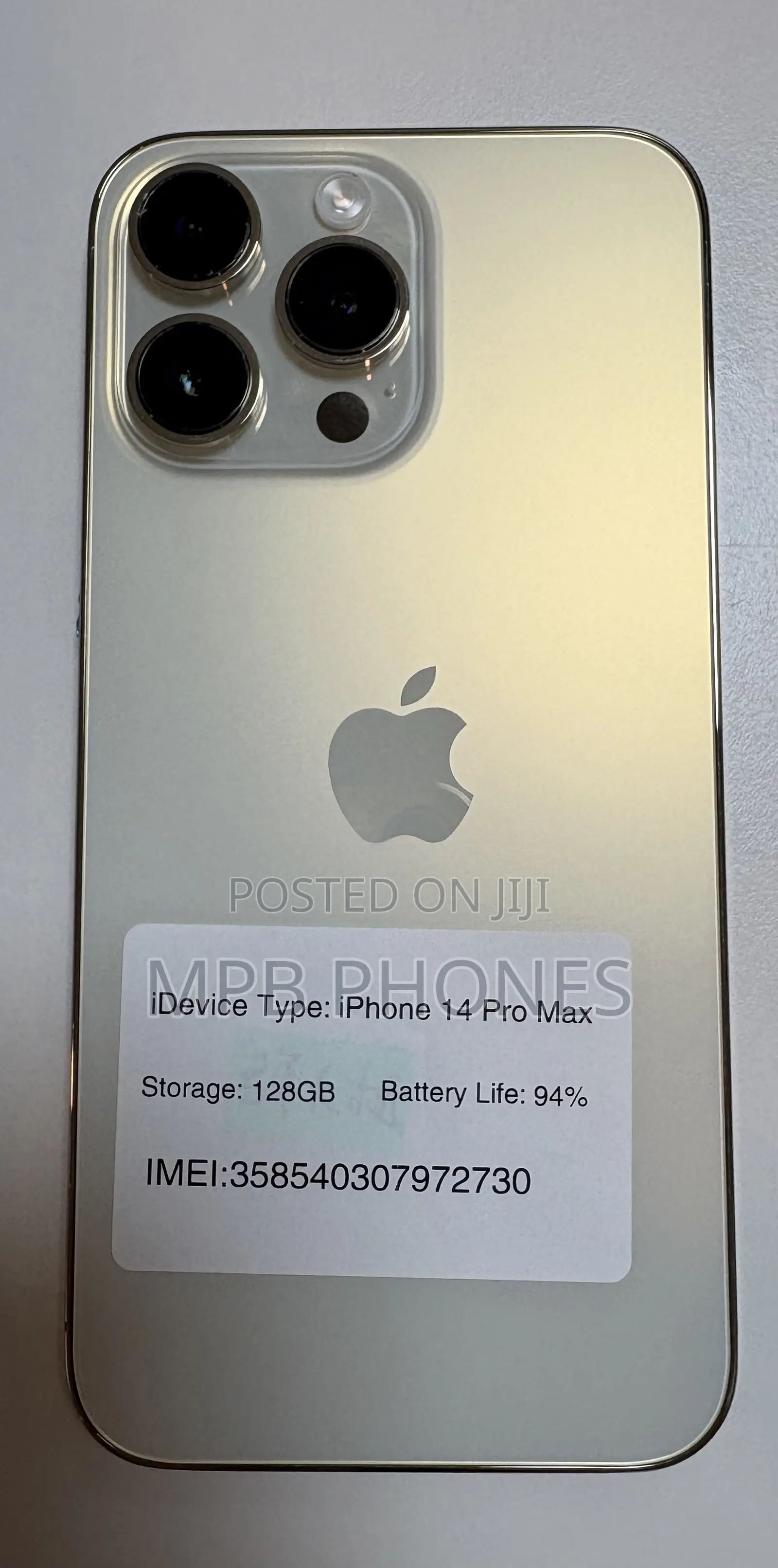 Apple iPhone 14 Pro Max 128 GB Gold