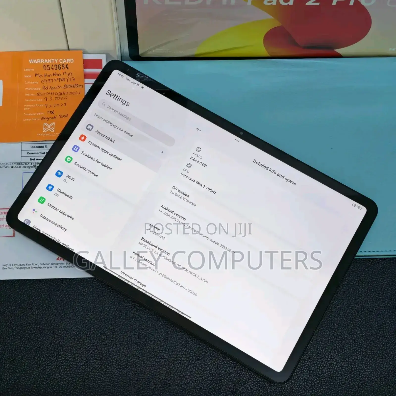 New Xiaomi Redmi Pad Pro 256 GB Gray