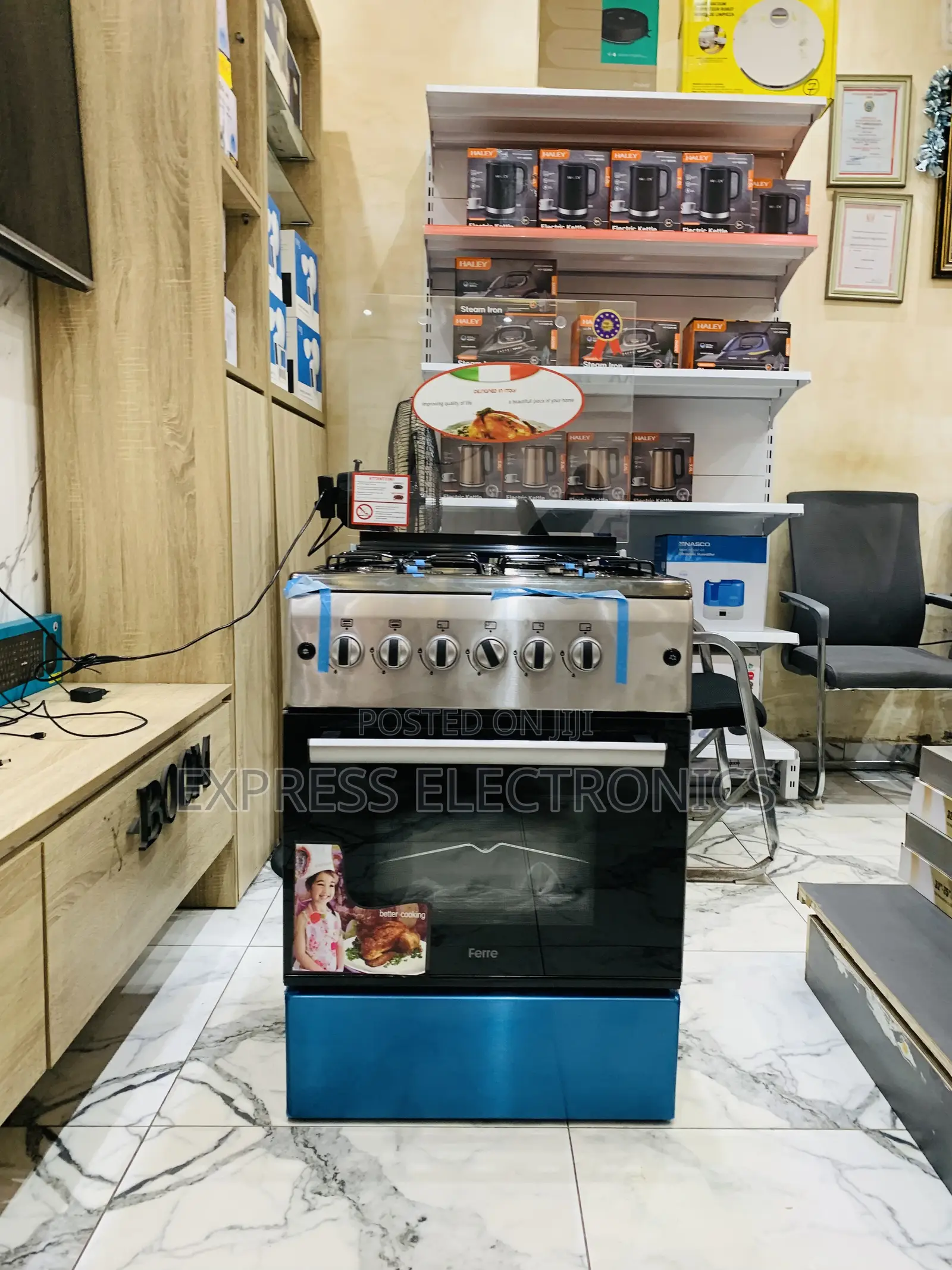 New Line Gas Cooker Oven 4b 60/60 Stove