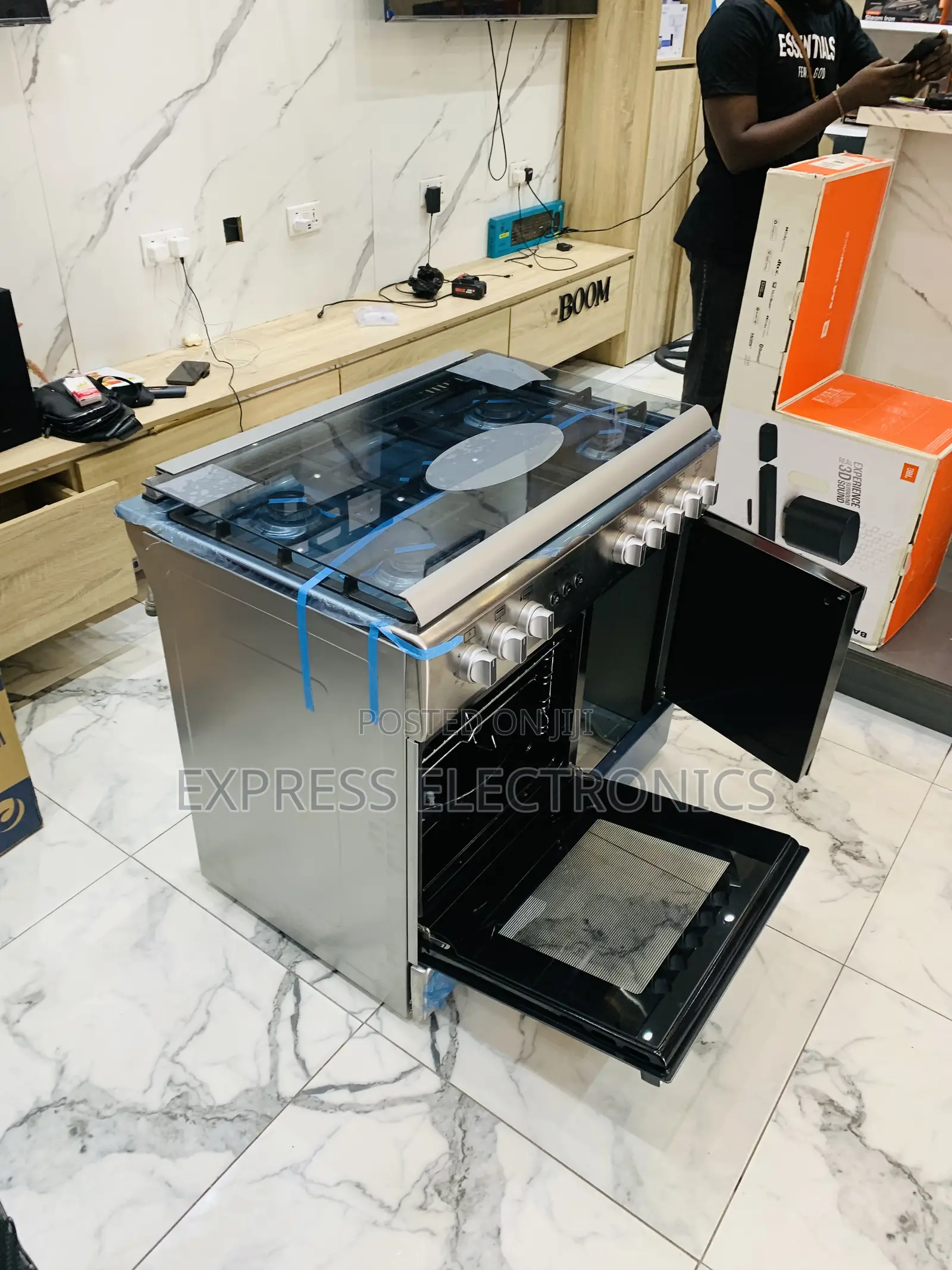Long Lasting Sliver Gas Cooker Oven 5b 60/90 Hours
