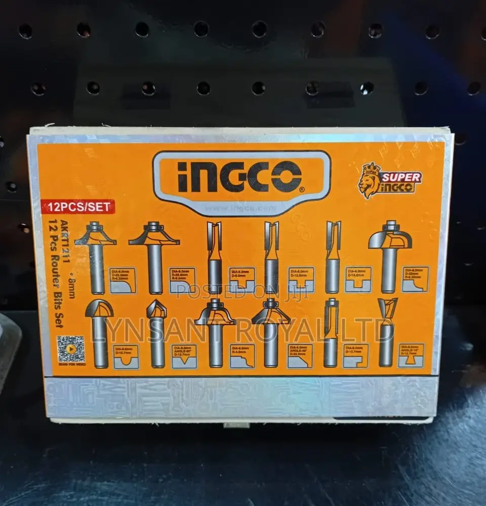 Router Bits Set - Akrt1211