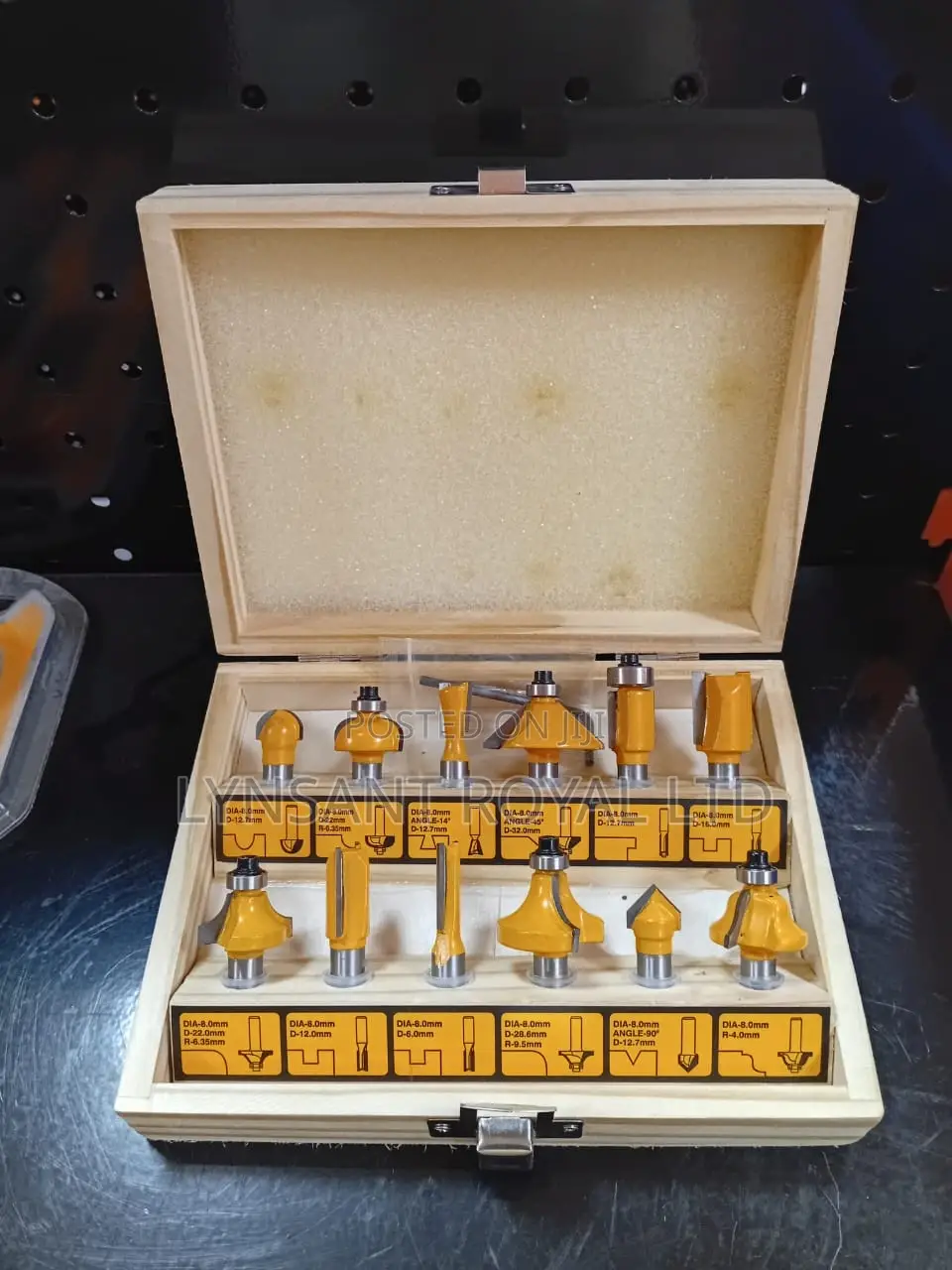 Router Bits Set - Akrt1211