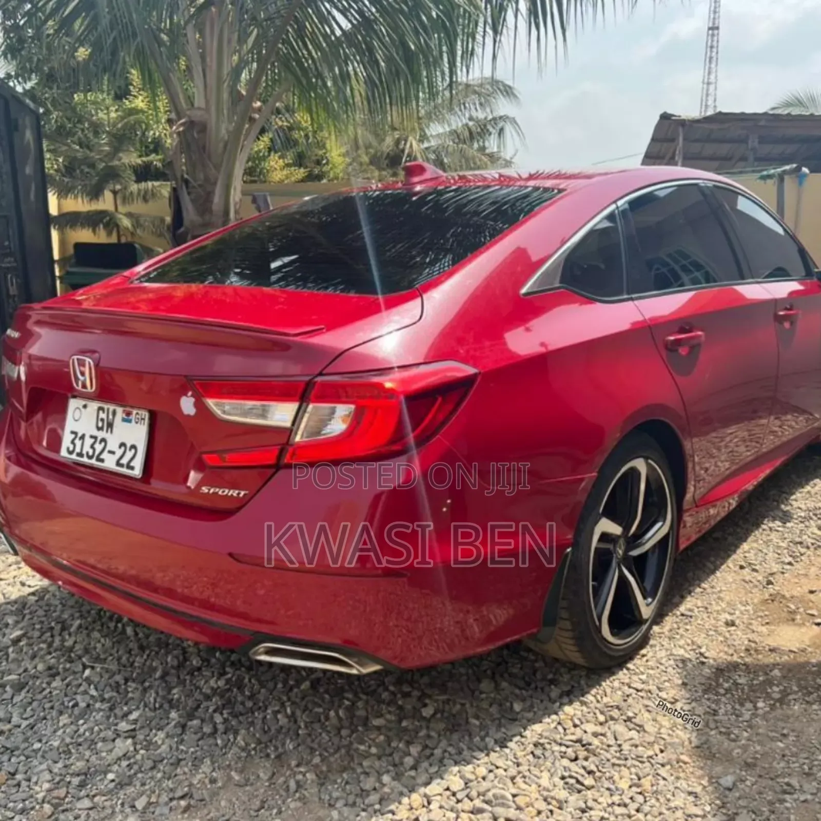 Honda Accord 2018 Red