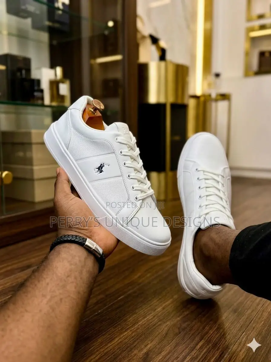 Pure Prestige All-White Sneakers