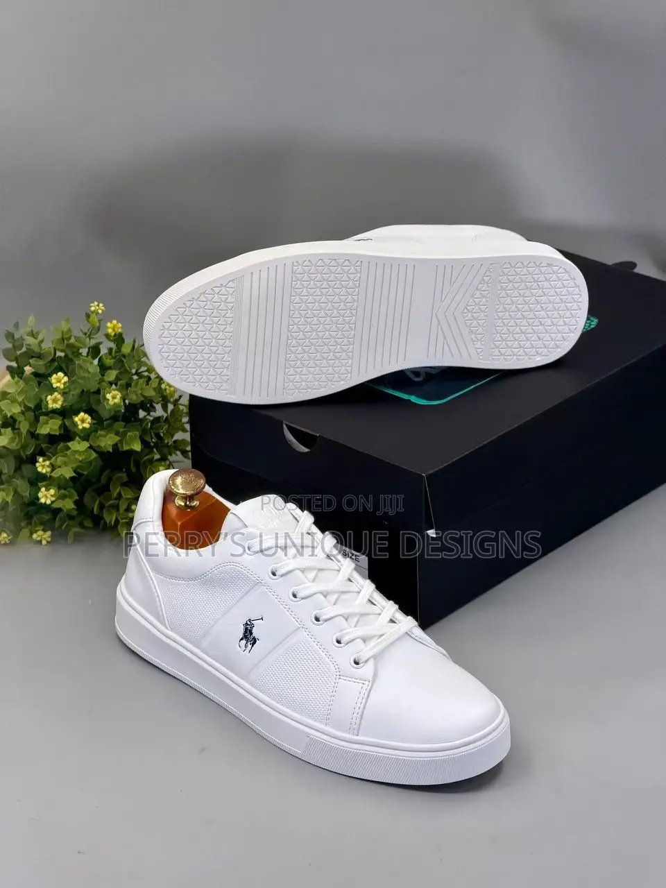 Pure Prestige All-White Sneakers