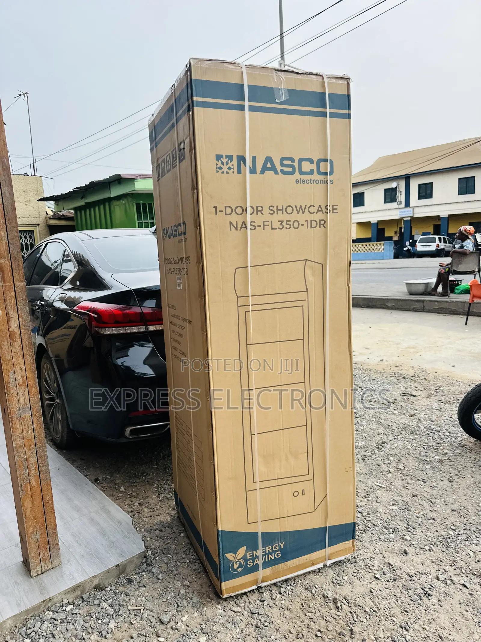 Ultra Modern Single Door Display Fridge Nas-Fl350-1dr