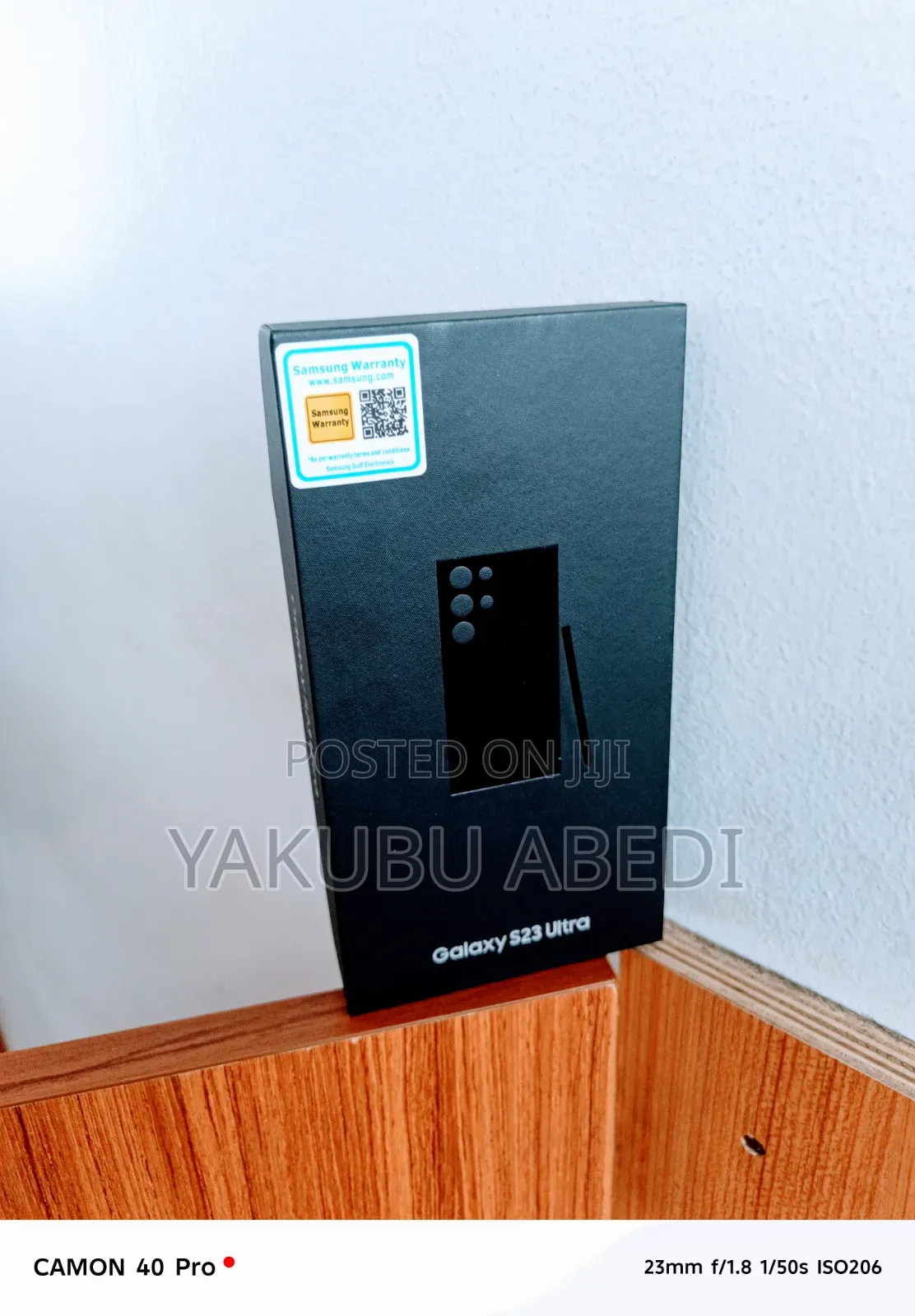 New Samsung Galaxy S23 Ultra 512 GB Black