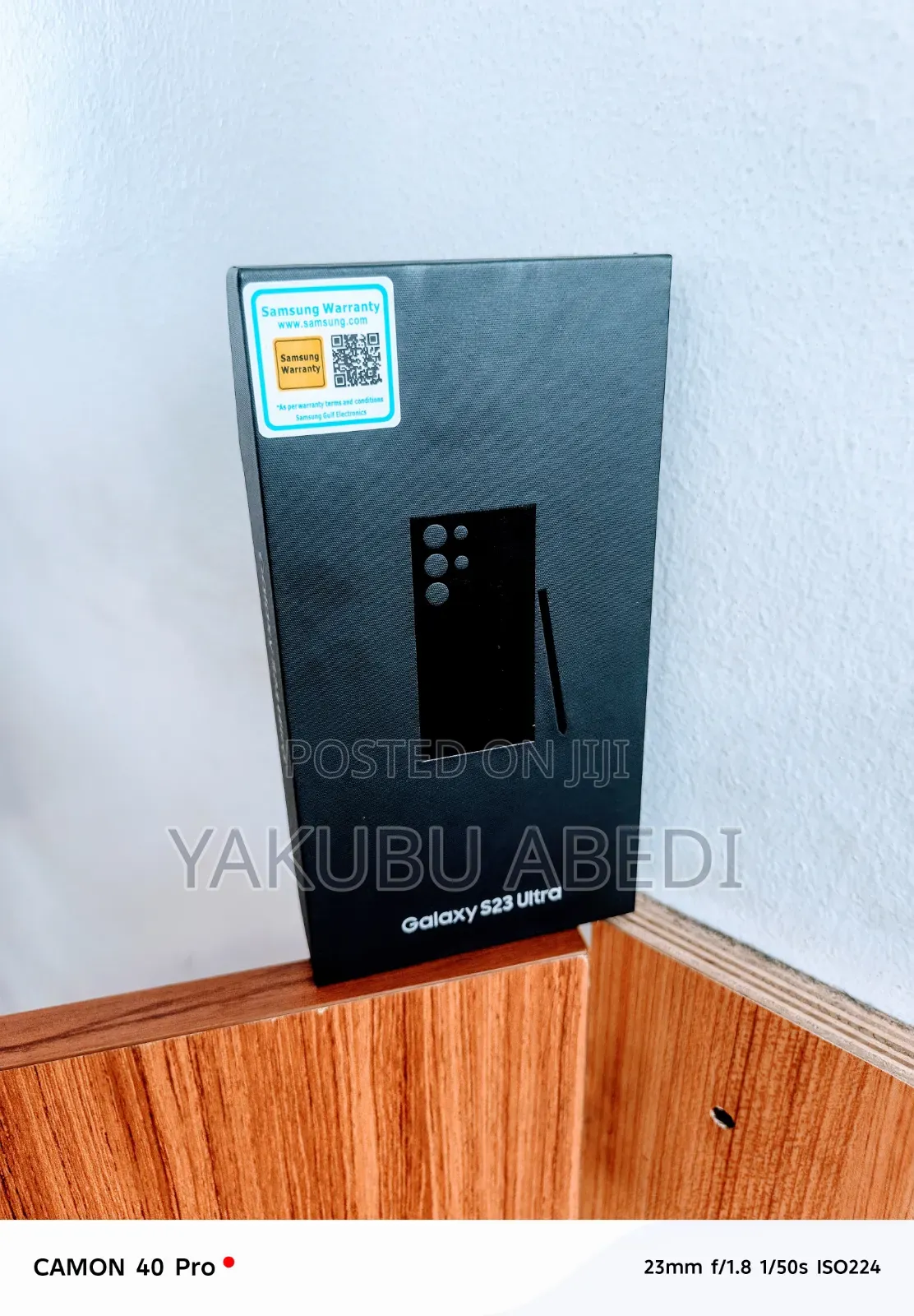 New Samsung Galaxy S23 Ultra 512 GB Black