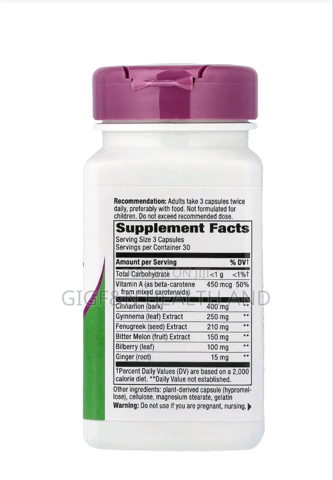 Nature's Way, Blood Sugar Support, 90 Capsules (2027 Expiry)