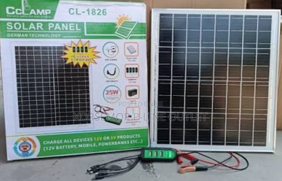 Cl- 1826 25w 18/5v Solar Panel