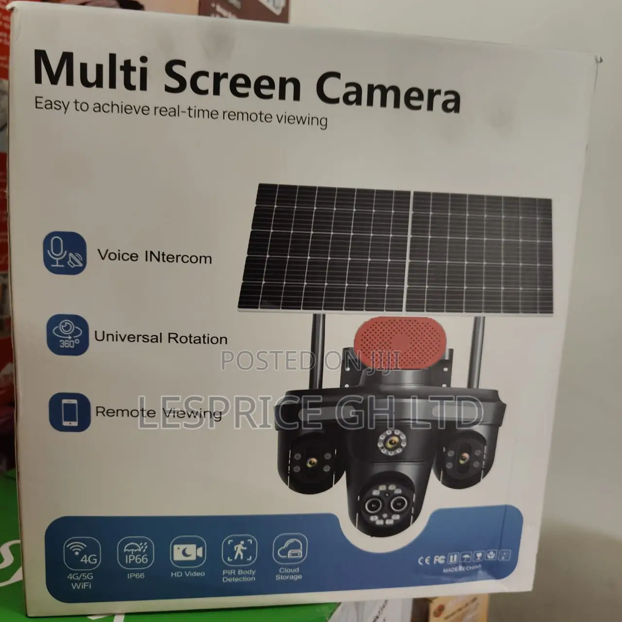 Hugely Discounted Security and Surveillance Solar Camera