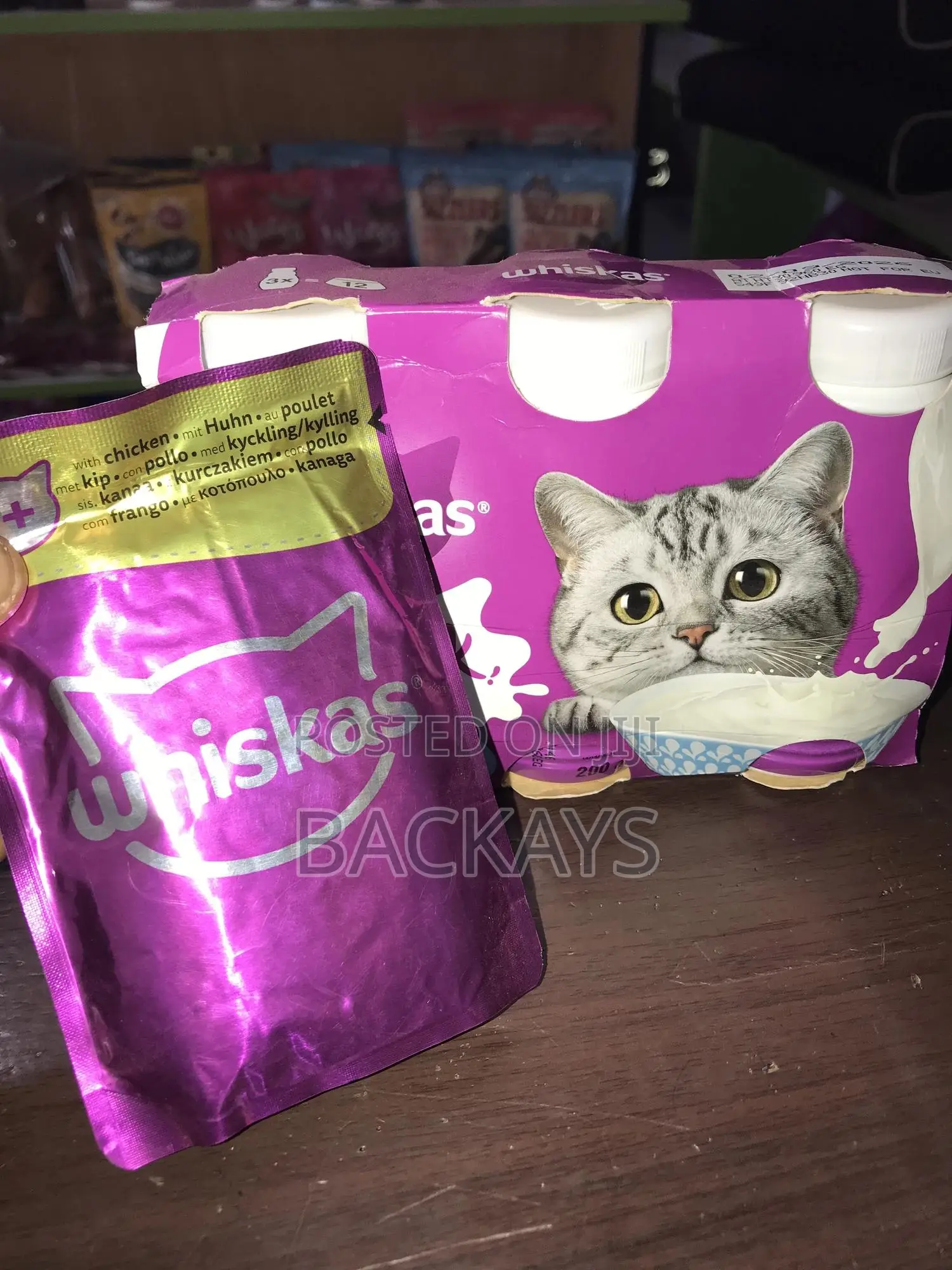 Whiskas Wet Food Milk Quick Sale Combo