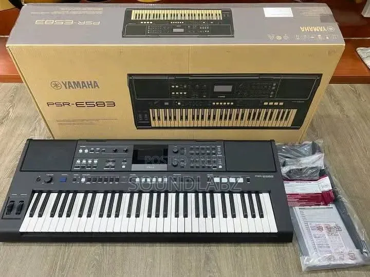 Yamaha PSR-E583 Portable Keyboard.