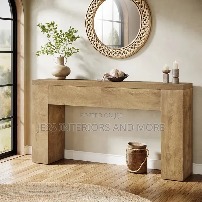 Console Table With 2 Drawers (160cm)