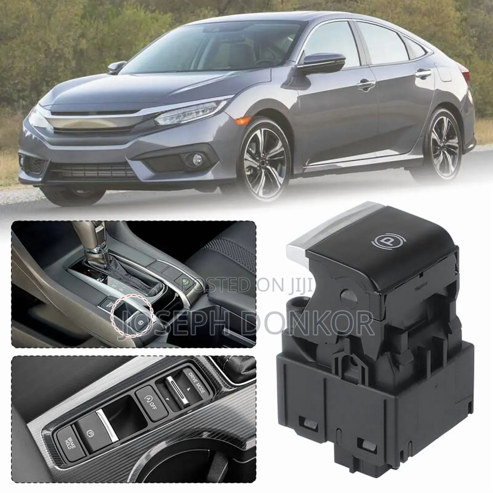 Civic Electronics Parking Brake Switch 2016,2017,2018,2019,2020,2021