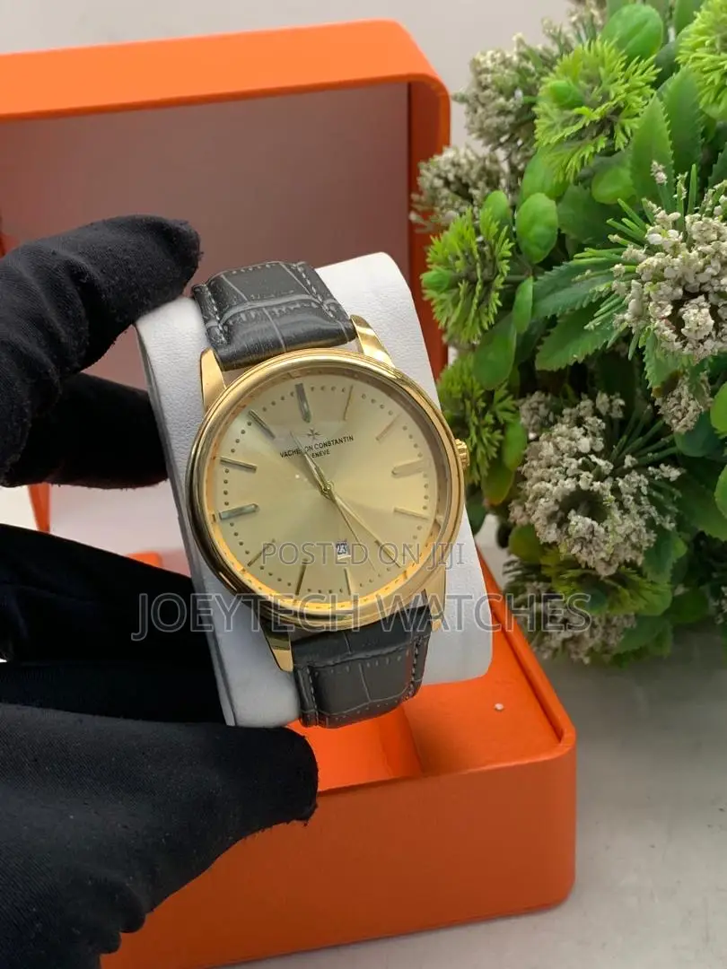 Vacheron Constatin Leather Watch
