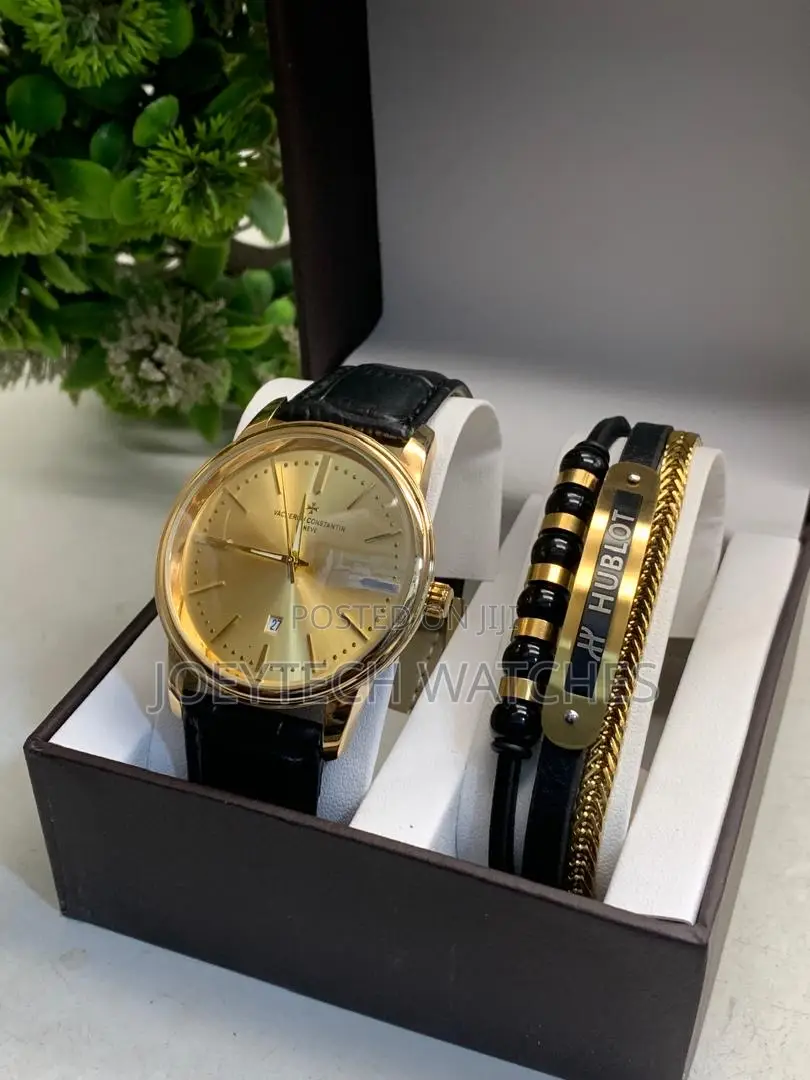 Vacheron Constantin Leather Watch Set