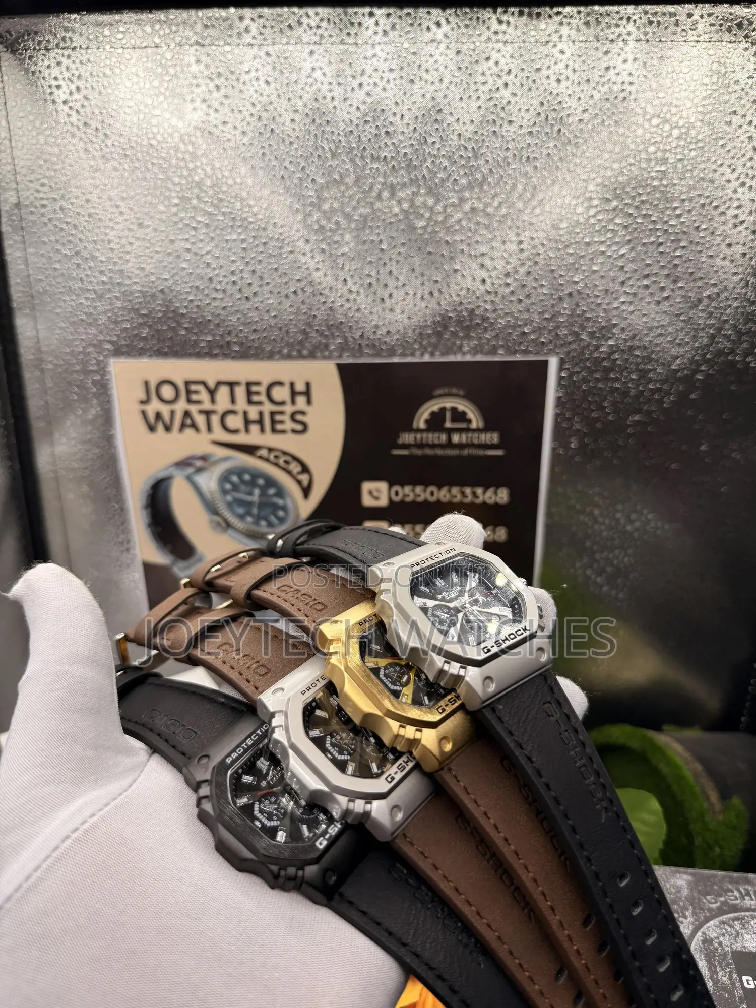 Latest G Shock Leather Watches in Ghana