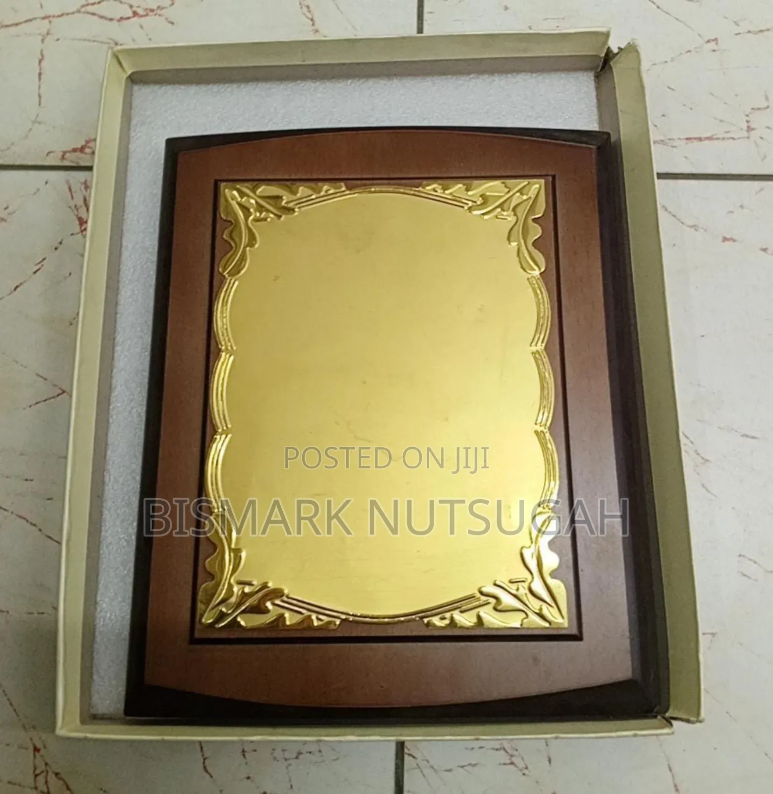 Wooden Award Plaque