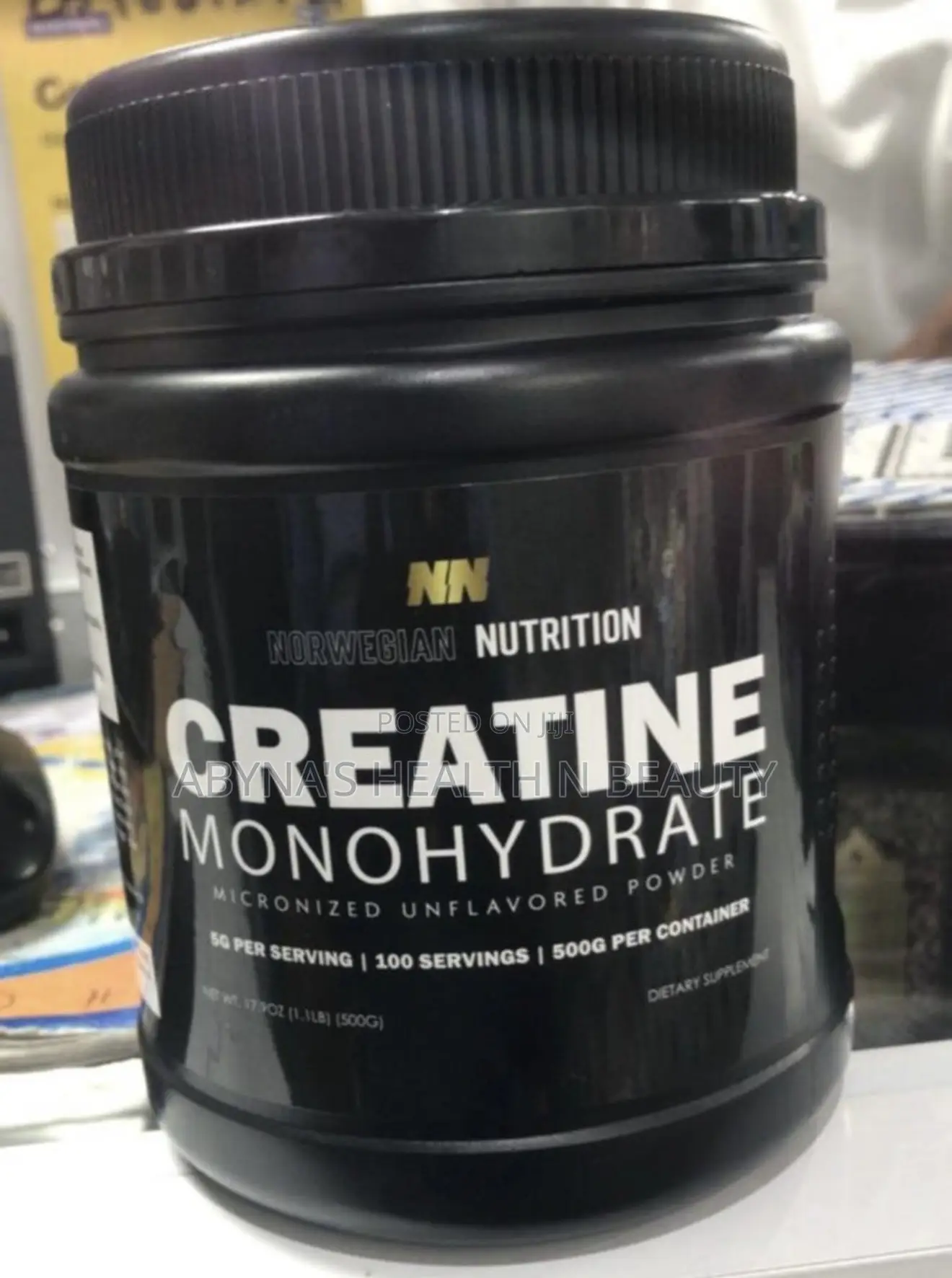 Creatine Monohydrate 500g (5000 Per Serving)