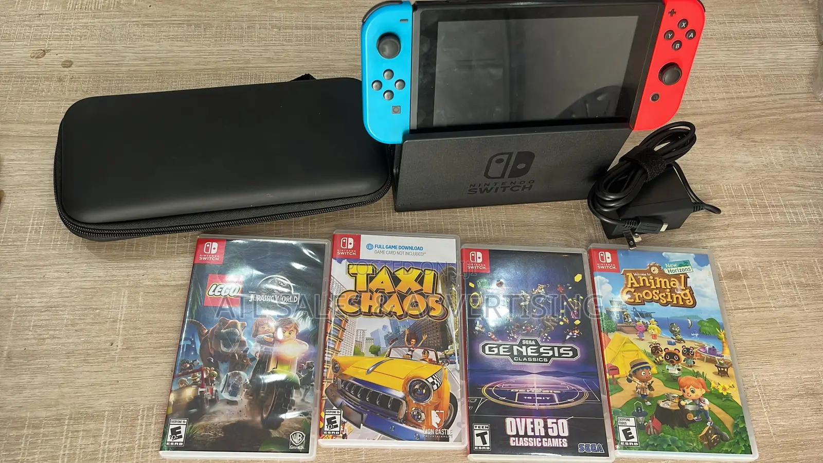 Nintendo Switch With 4 Games