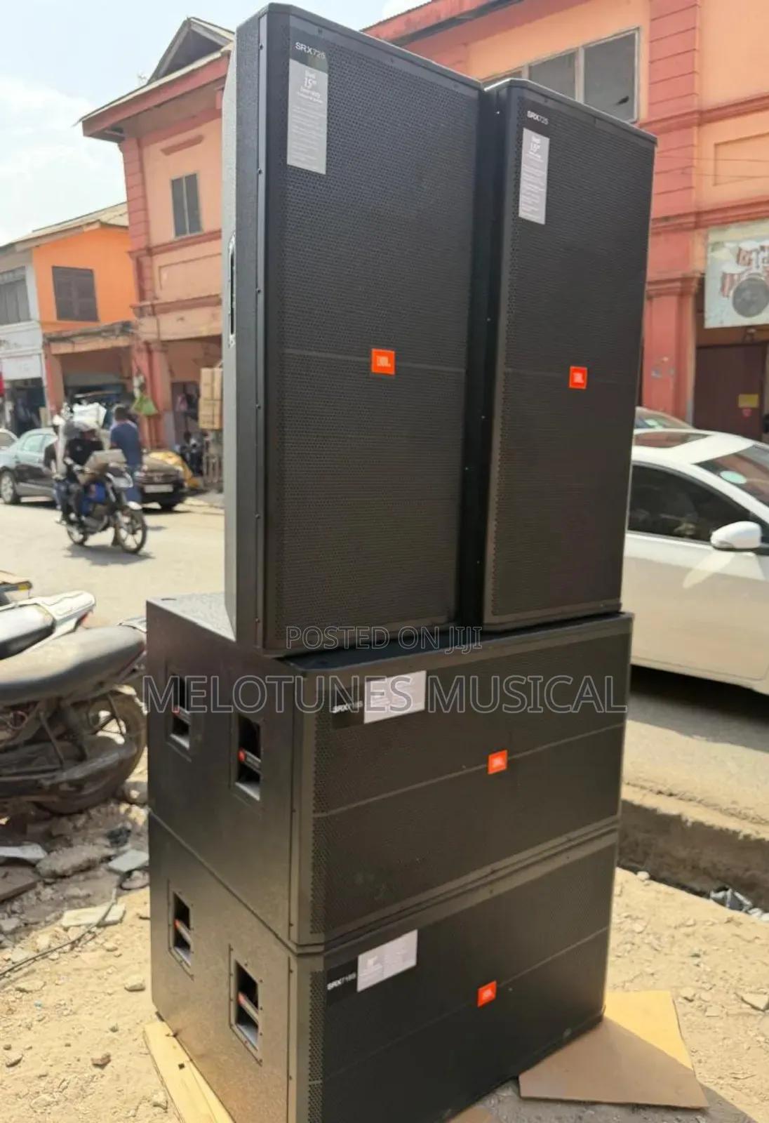 Professional JBL Full Set of Speakers ( Cabling Incuded)
