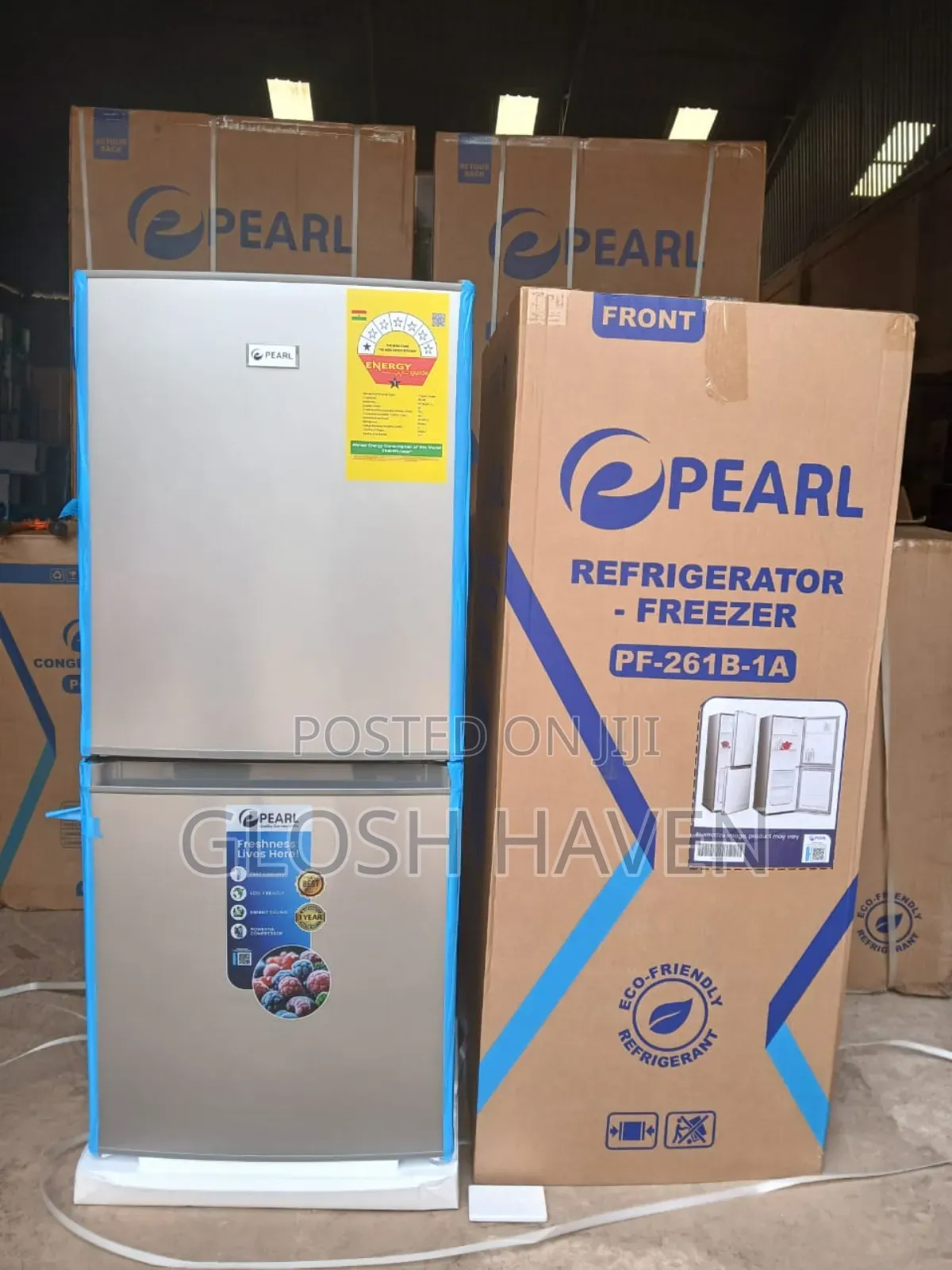 Pearl Bottom Freezer Fridge