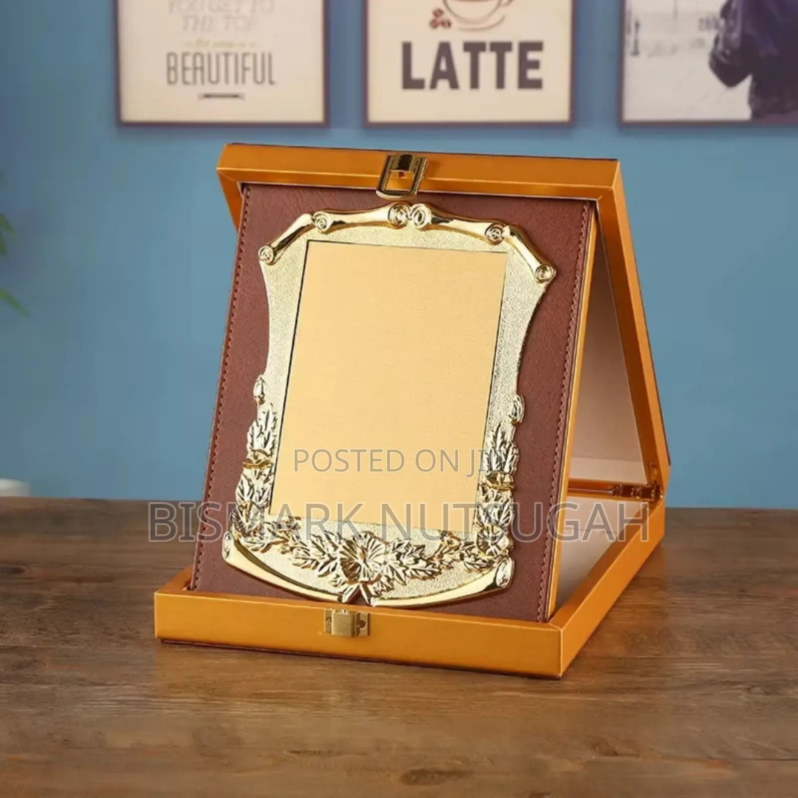 Customizable Wooden Award Plaque