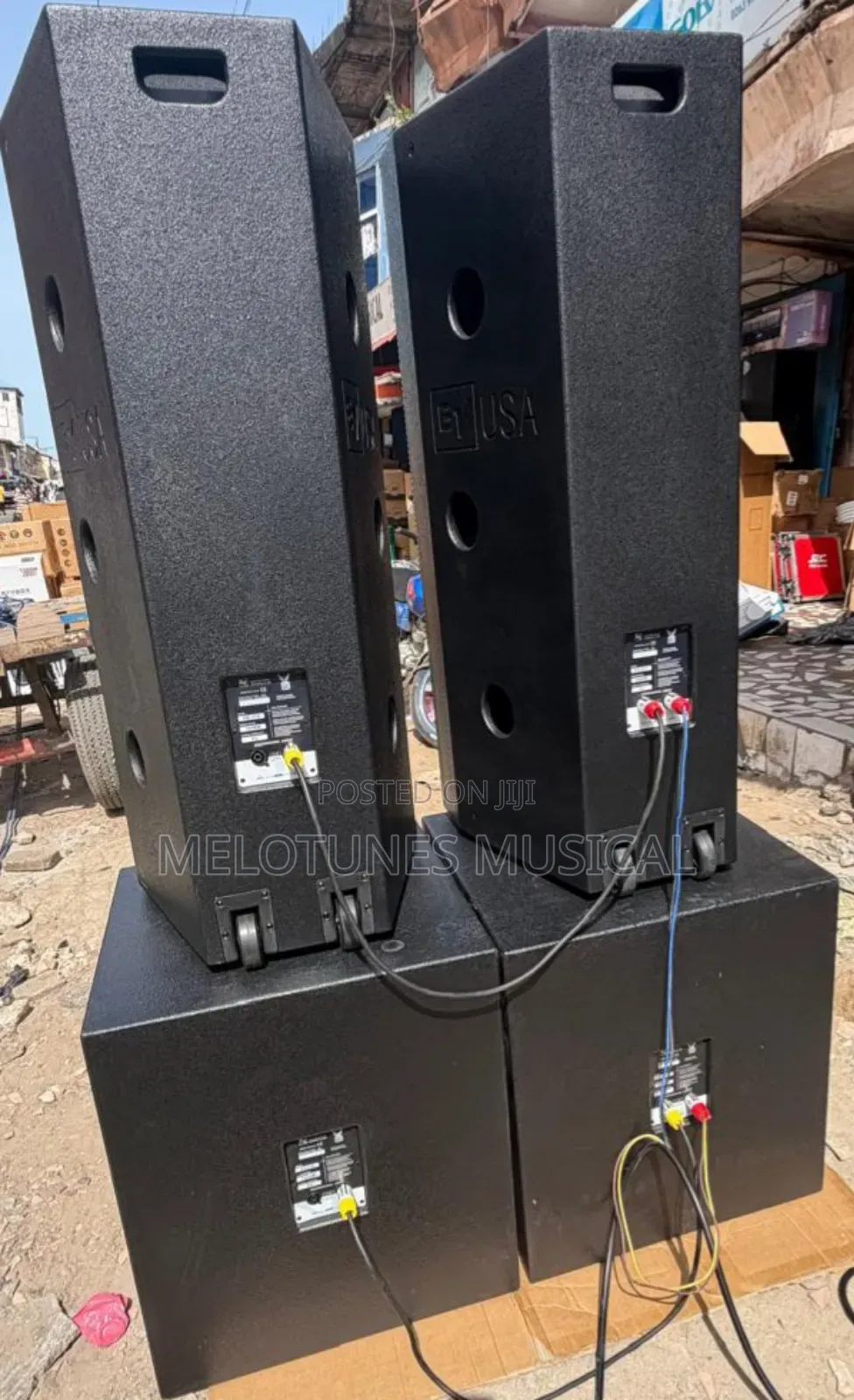 Ev Full Range and Ev Single Bass