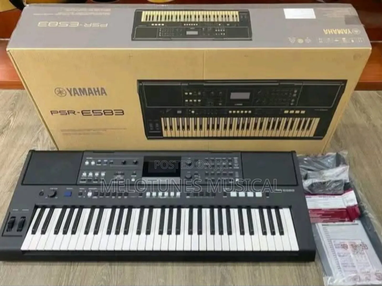 Yamaha PSR-E583 61-Keys Professional Keyboard.