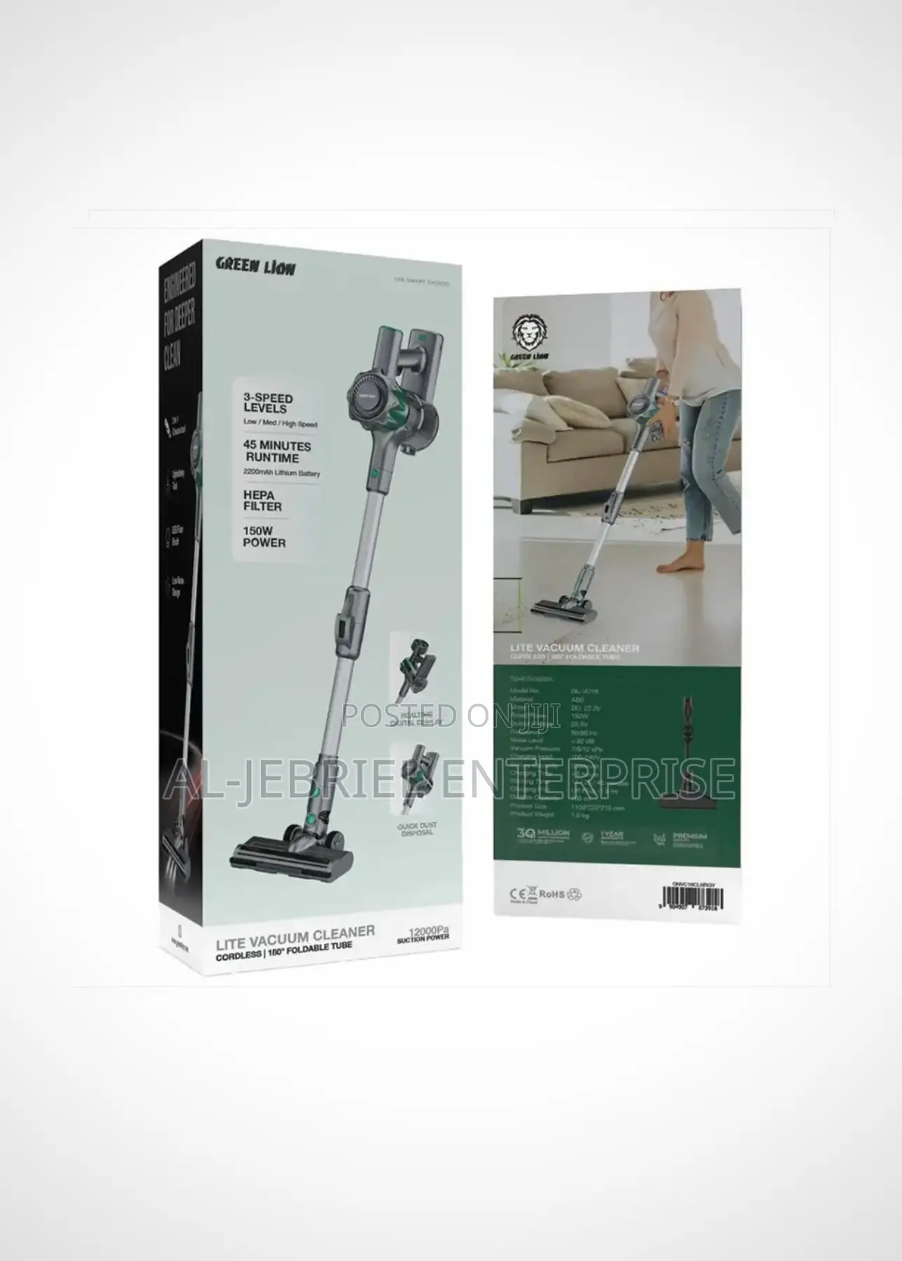 Greenlion Rechargeable Vacuum Cleaner