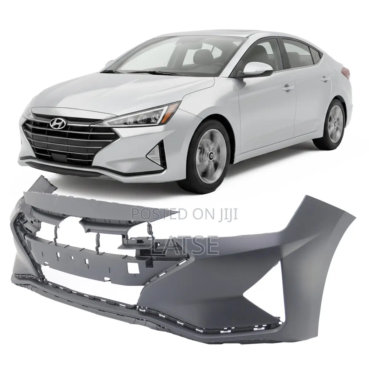 Hyundai Elantra 2019,2020 Front Bumper (Empty)