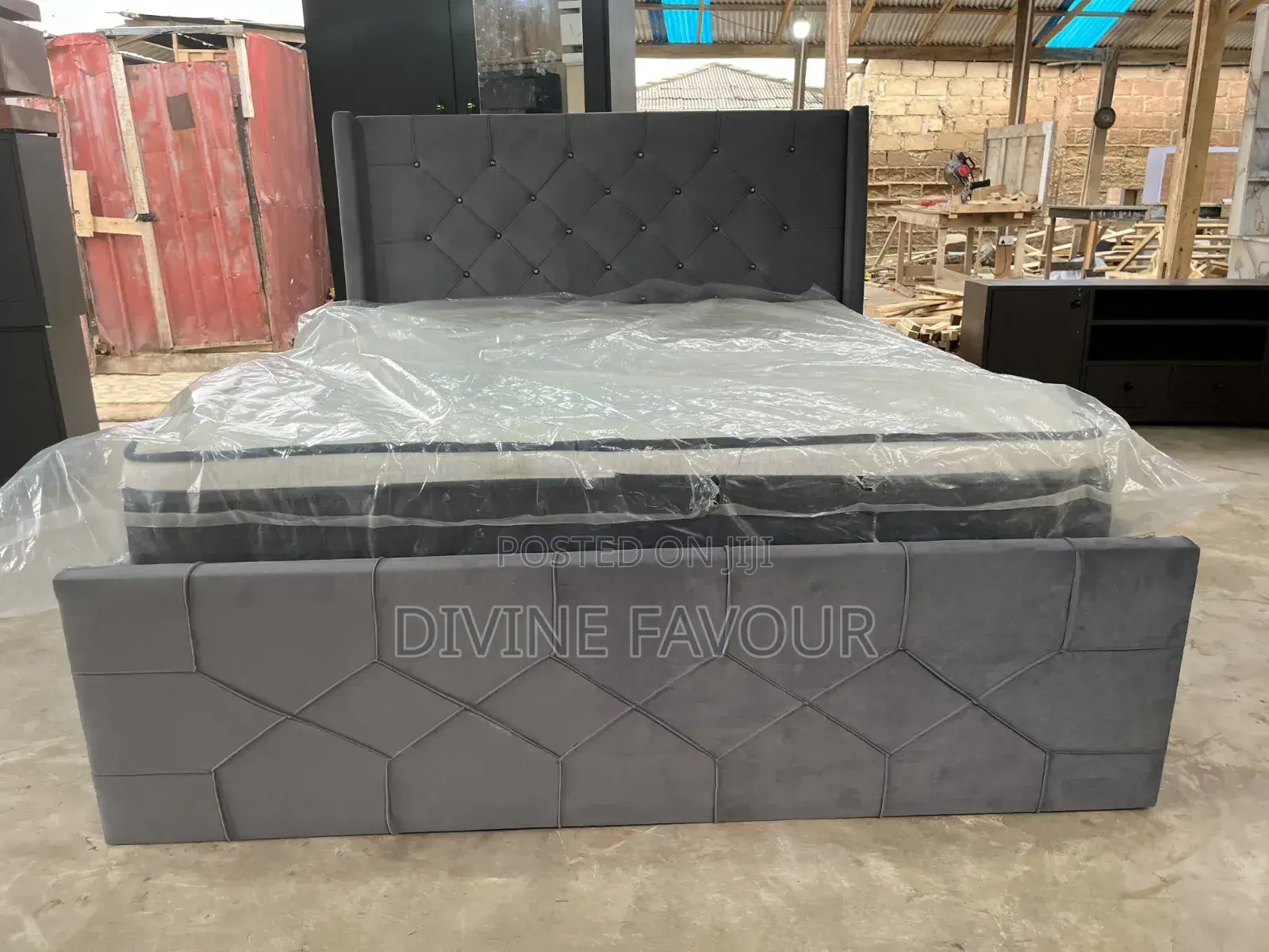 Available Bed Frame With Mattres, Very Durable
