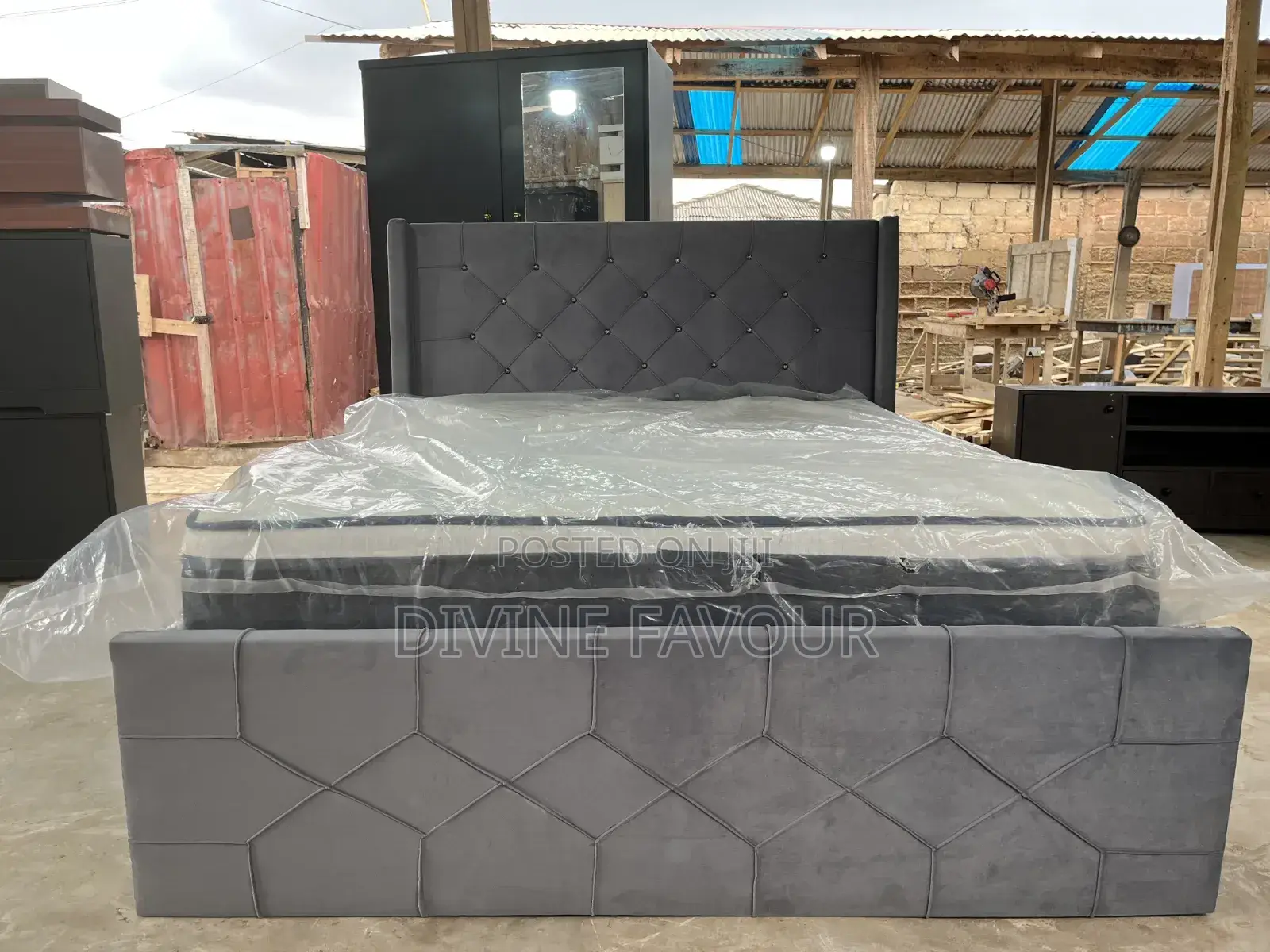 Available Bed Frame With Mattres, Very Durable