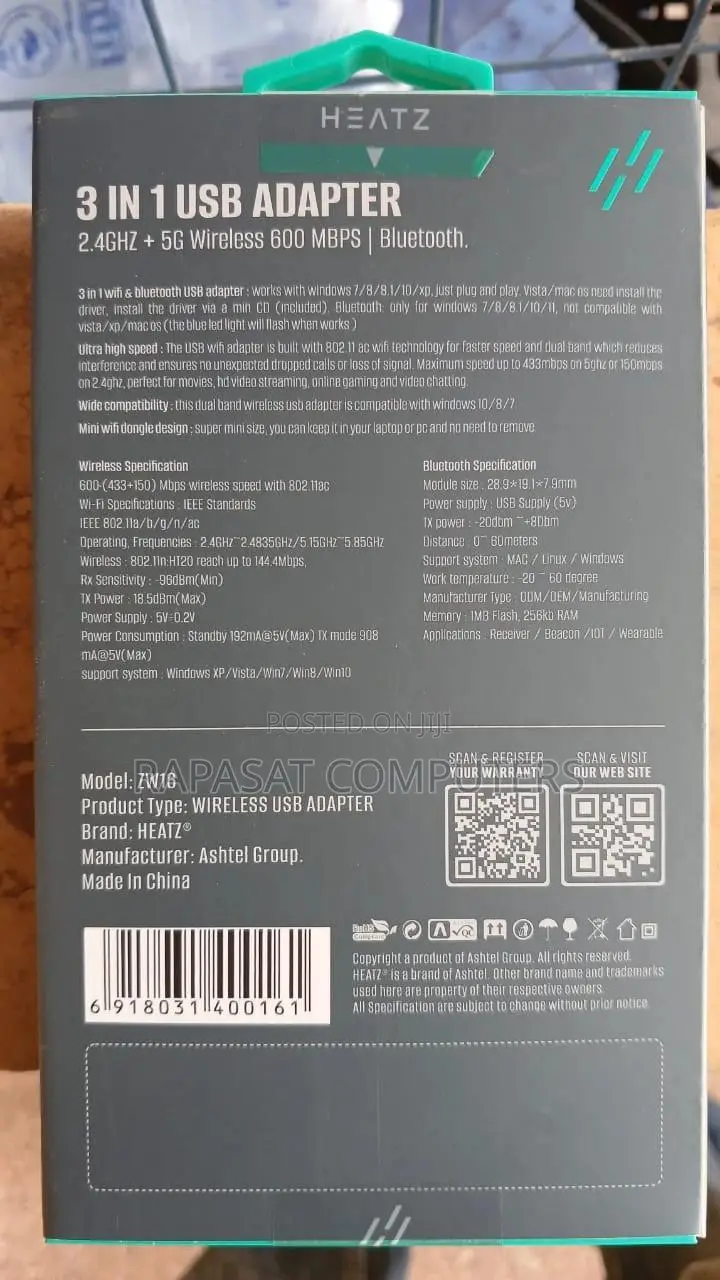 3 in 1 Usb Adapter