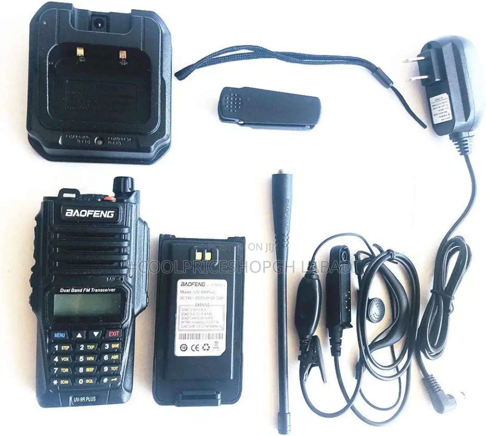 Walkie Talkie Uv-9r 15w Plus Radio Communication