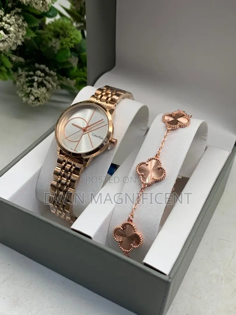 Calvin Klein/ Cartier Ladies Watch and Bracelet