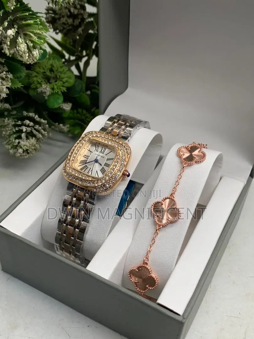 Calvin Klein/ Cartier Ladies Watch and Bracelet