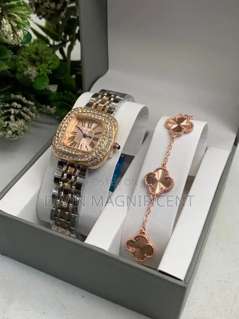 Calvin Klein/ Cartier Ladies Watch and Bracelet