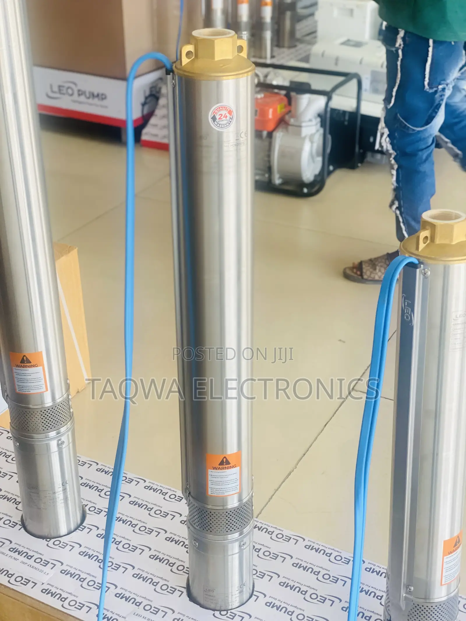 Accurate Leo 1.5hp Borehole Pump