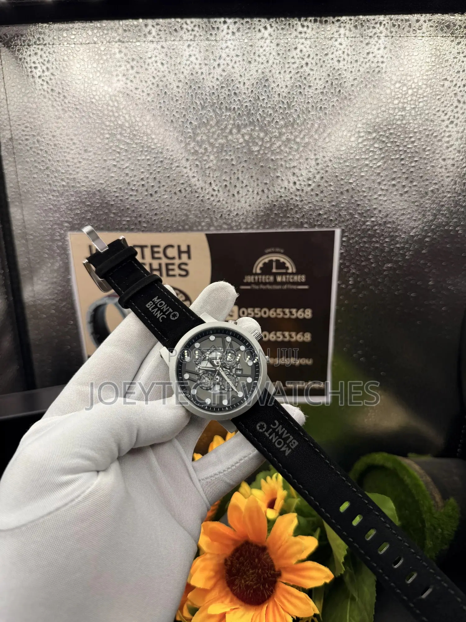 Leather Watch by Montblanc
