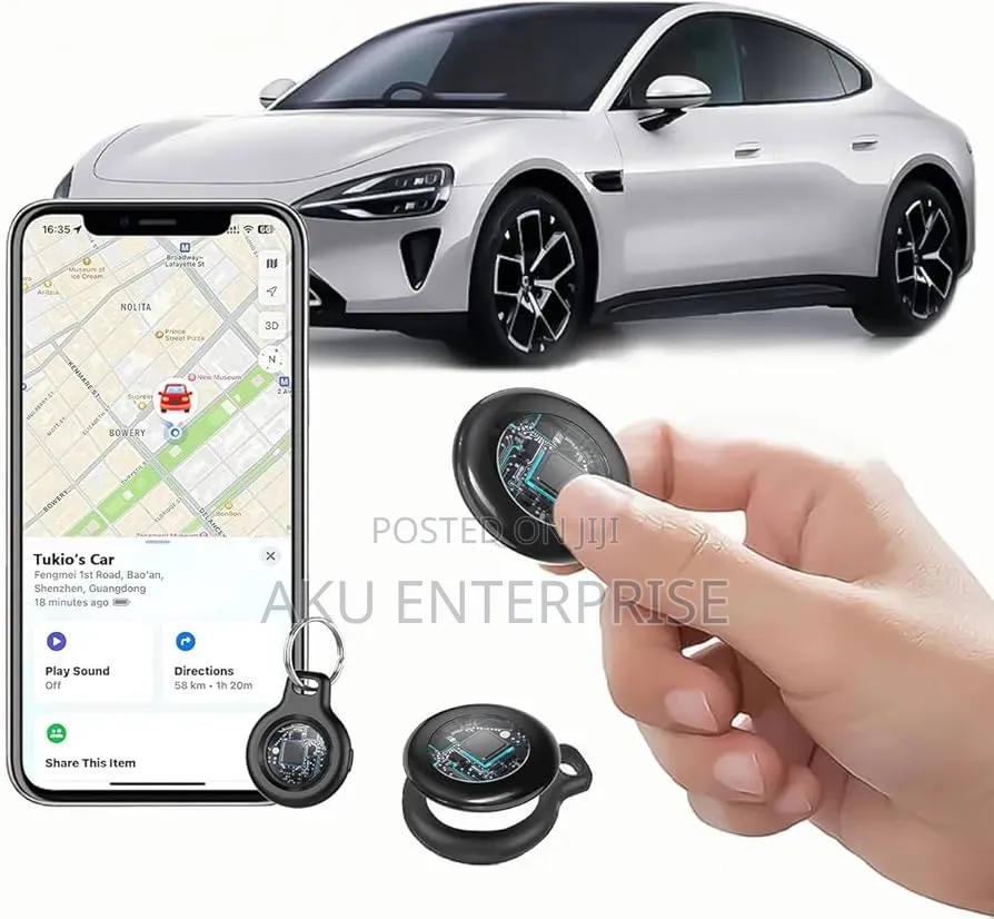 GPS Air Tracker Tag Compatible With Android Apple