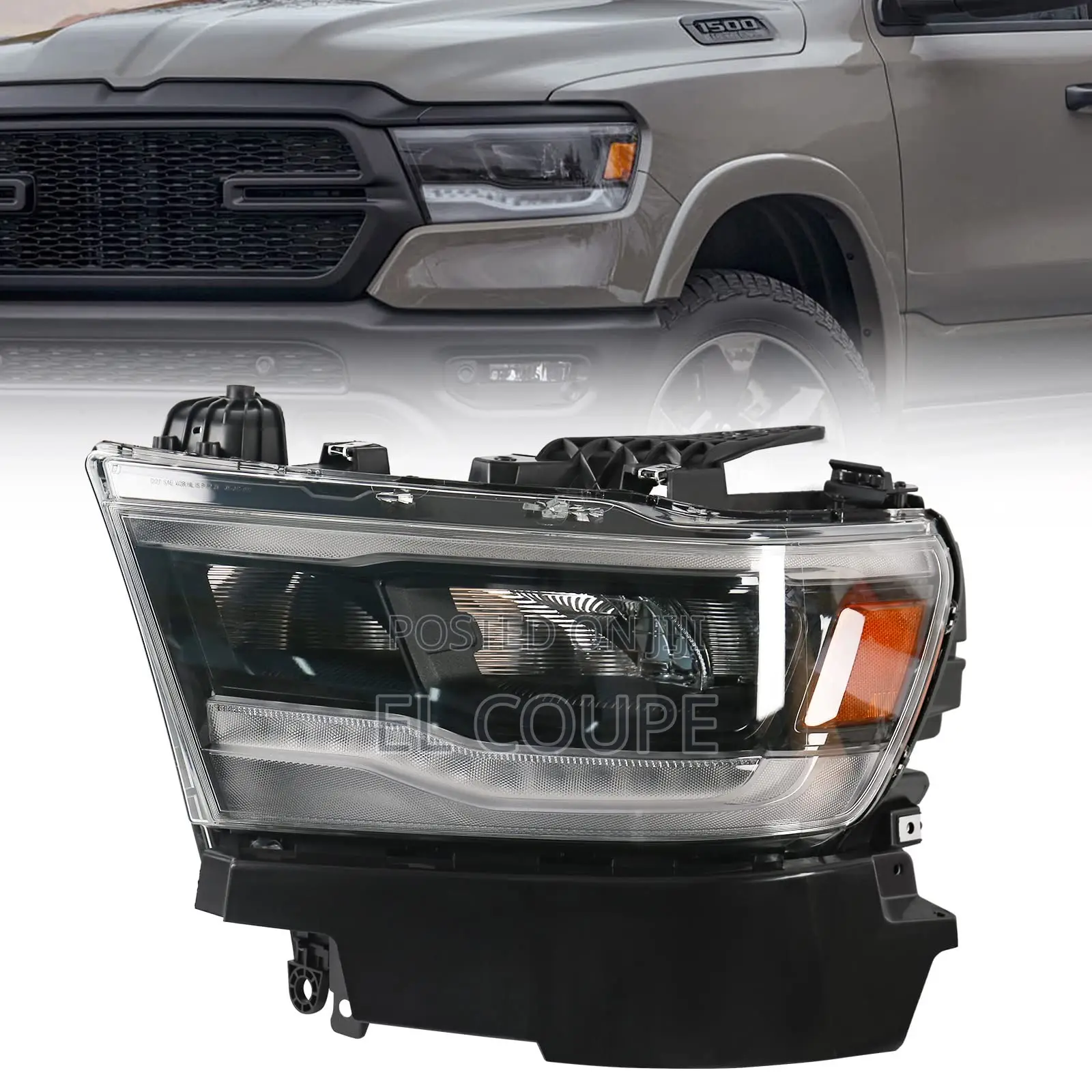Dodge Ram 1500 Headlight 2019,2020,2021,2022,2023
